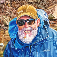 Ken's Musky - Original acrylic painting by Eric Soller